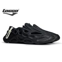 Gambar Sandal Pria LOGGO Atlantis warna Hitam size 37-44 Black - Hitam, 35/36 dari Loggo.id Kota Semarang 1 Tokopedia