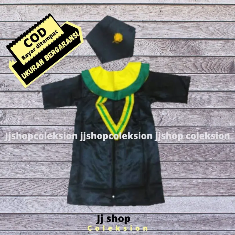BAJU WISUDA BAJU TOGA ANAK PAUD , TK , SD 2