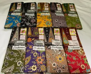 Sarung Batik Wanita Daun Muda Katun Muslim Motif