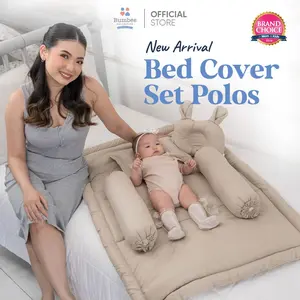 Bumbee Collection - Bed Cover Set Baby Polos Selimut Lembut untuk Bayi Tidur Nyenyak FREE Tas Mika READY STOCK