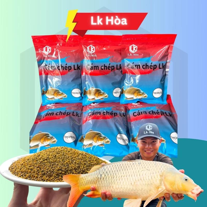 Mồi câu chép hạt LK Hòa mồi chuyên câu chép khủng hồ có cá con mồi câu tạo ổ nhanh Fishing