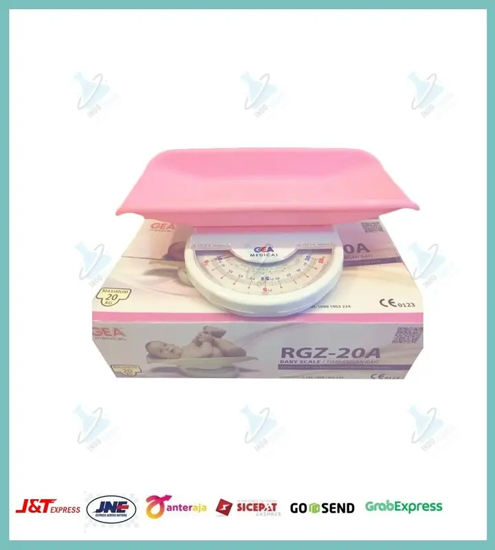 Baby Scale GEA | Timbangan Bayi Manual Warna Biru atau Kuning 1