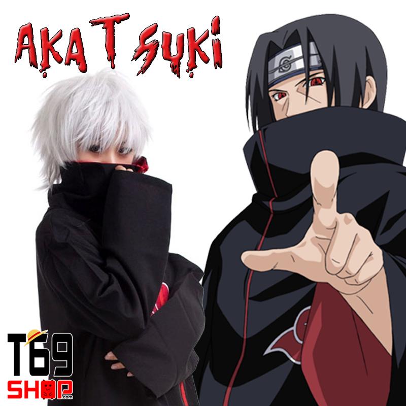 Áo choàng cosplay Akatsuki - anime Naruto [T69 Shop]