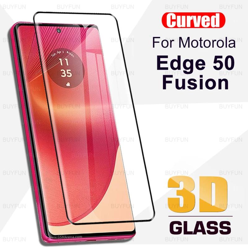 Product Introduction of 3D Curved Tempered Glass For Motorola Edge 50 Fusion 2024 6.7 inches Films Moto Edge50Fusion Edge50 50Fusion Screen Protector 1
