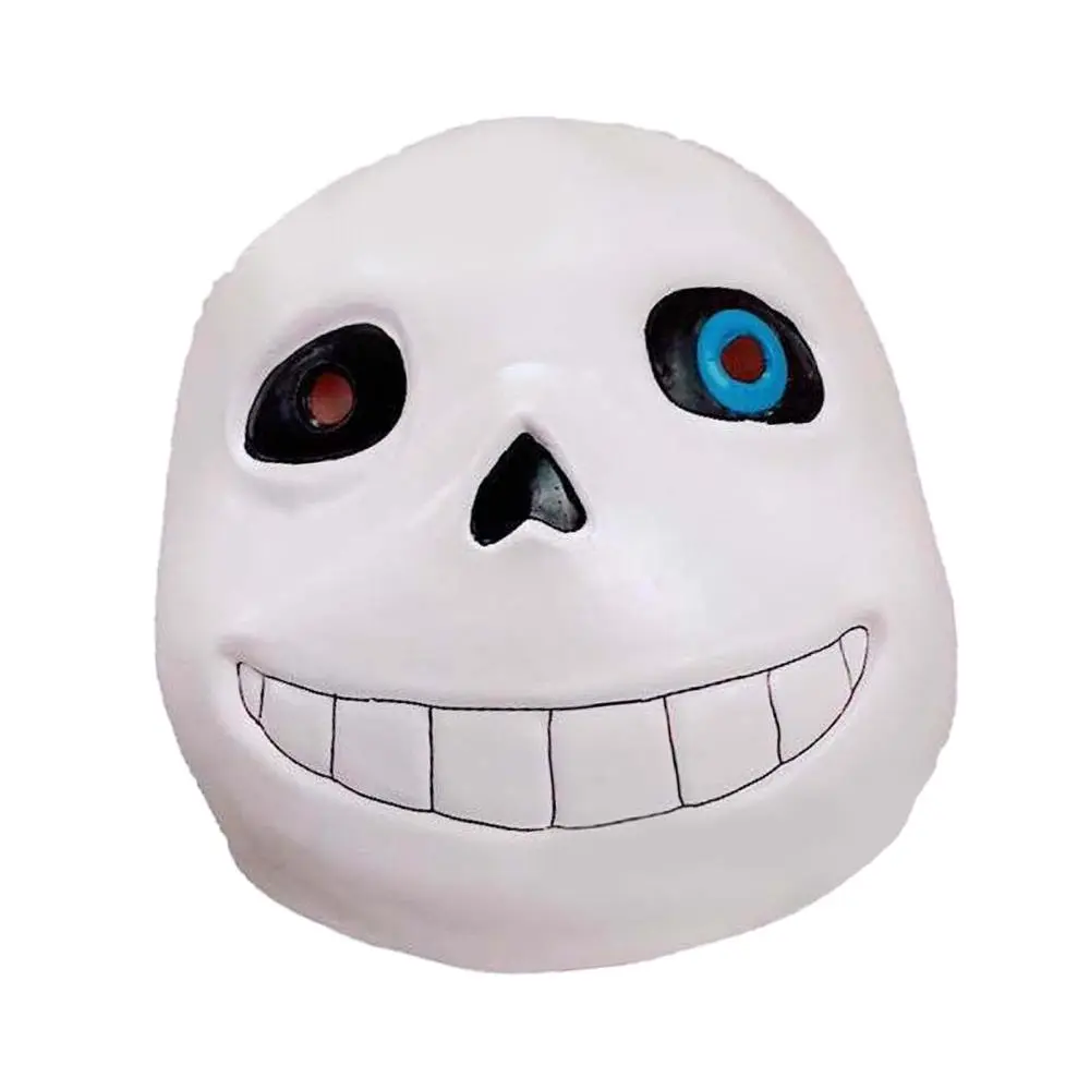 Mặt Nạ Halloween, Undertale Sans Mặt Nạ, Đồ Trang Trí Tiệc Bar, Đồ Trang Trí Trang Phục Lạ Mắt, Dành Cho Nam Và Nữ, Cosplay Lễ Hội, Mặt Nạ Trò Chơi Đạo Cụ Chụp Ảnh, Mặt Nạ Trò Chơi Cao Su, Mũ Trùm Đầu Toàn Đầu, Mặt Nạ Hóa Trang Toàn Mặt