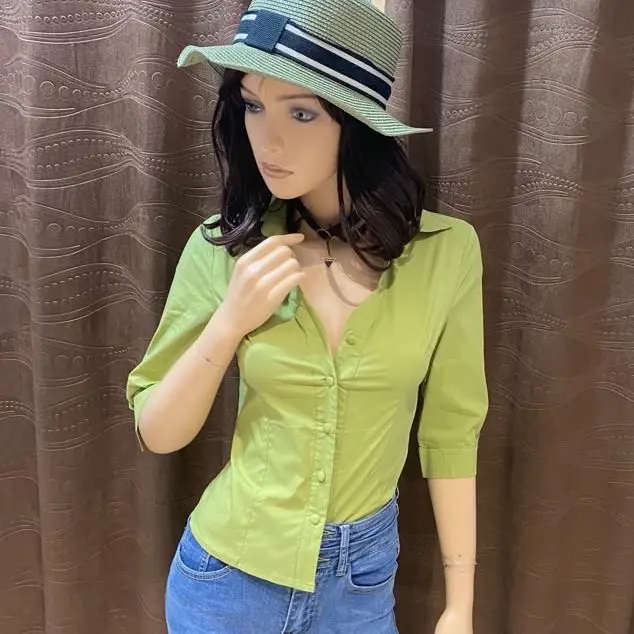 Kemeja Pendek 3/4 Slim Fit Big Mango 3