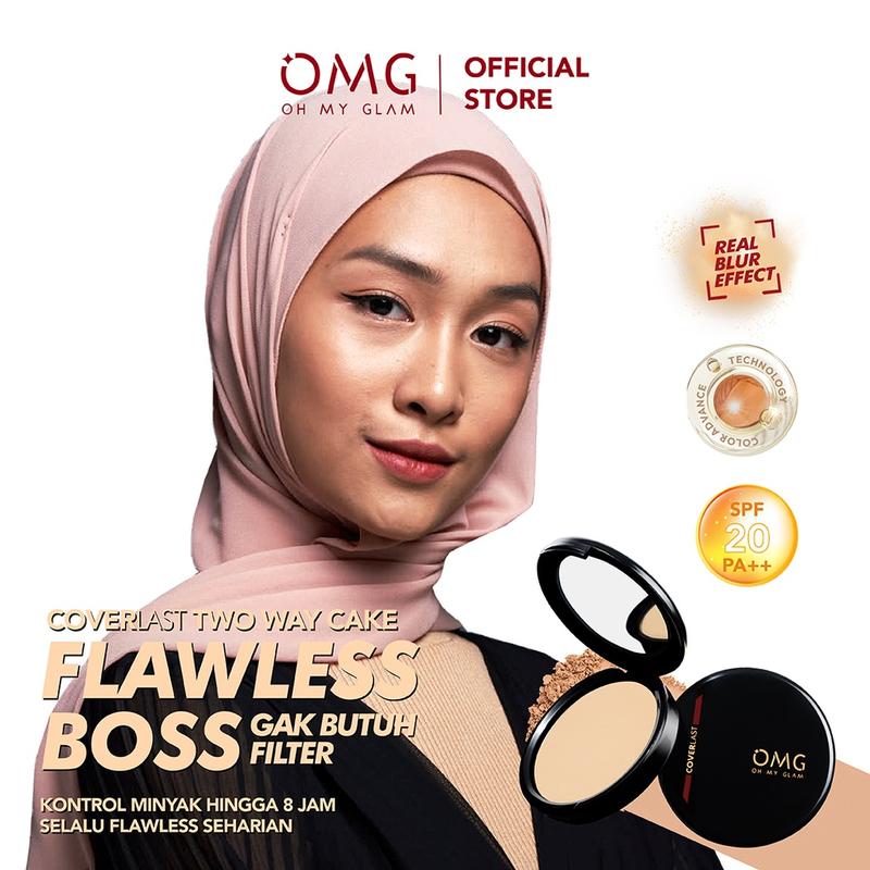OMG Oh My Glam Coverlast Two Way Cake 12 g 3