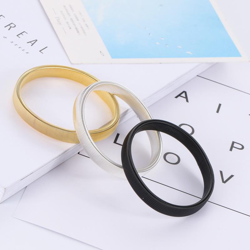 Product Introduction of 1PC Unisex Stretchy Elastic Metal Sleeve Garters Mens Elasticated Arm Band Shirt Sleeve Holder 13