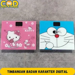 [BAYAR DI TEMPAT] TIMBANGAN BADAN DIGITAL KARAKTER