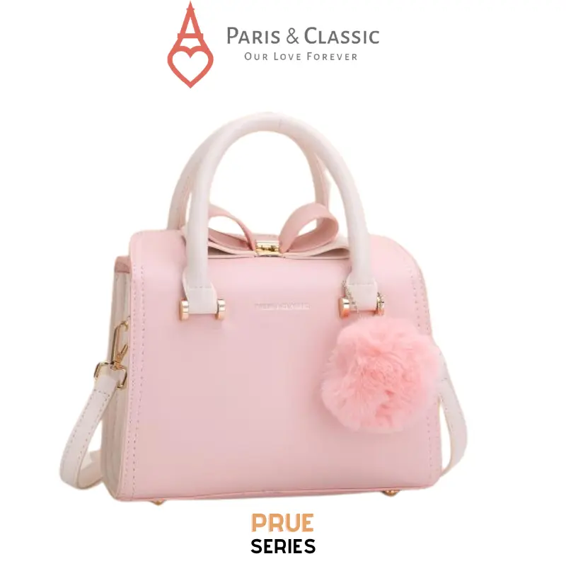 Paris Classic [PC 93325] Tas Wanita Import Branded Original Terbaru Handbag Selempang Wanita Top Handle Bag Tas Fashion Wanita Import Kulit