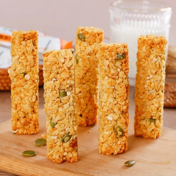 High Protein Meal Replacement Oat Bars No Sugar Five Grains Biscuits Leisure Nutritional Snacks Food