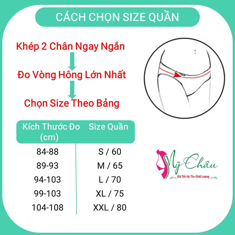 Product Introduction of Quần Lót Su, Bigsize Thái Lan, SISTER HOOD 828, Chíp Nữ Nâng Mông, Không Viền, Trơn Mịn, Thoáng Mát, Cạp Cao - Hàng Nhập Khẩu - Mỹ Châu Shop 21