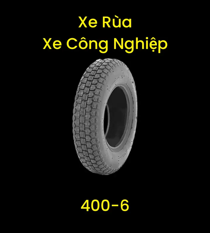 Vỏ Lốp Xe Công Nghiệp, Xe Rùa, Xe Chaly, size 3.50-4, 3.50-6, 3.50-8, 3.50-10, 4.00-6 CASUMINA Phụ Kiện Phụ Tùng 5