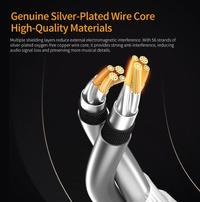 Gambar KZ Type C Oxygen Free Copper Silver Plated Earphone Upgrade Cable - Mic dari Yankee Indonesia Kota Administrasi Jakarta Barat 4 Tokopedia