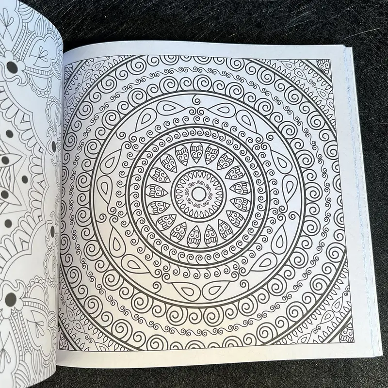 Adult Decompression Coloring Book, Creative DIY Painting Books, Art Color Matching Exercise Supplies 5