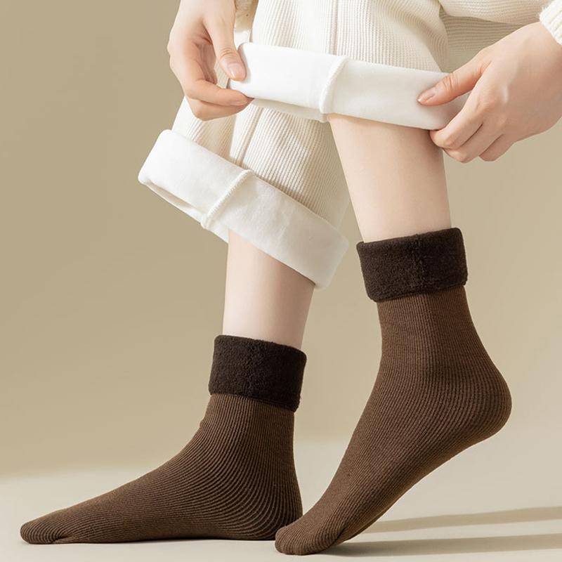 Product Introduction of Tất Đi Tuyết Gia Đình, Thời Trang, Thường Ngày, Nhung Dày, Ấm Áp 23