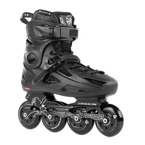 Sepatu Roda Inline Skate Flying Eagle Fastblade Blackmatte - 3536