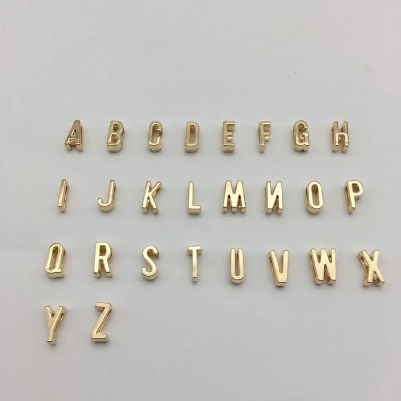 Kalung liontin huruf wanita /kalung inisial asli titanium 3