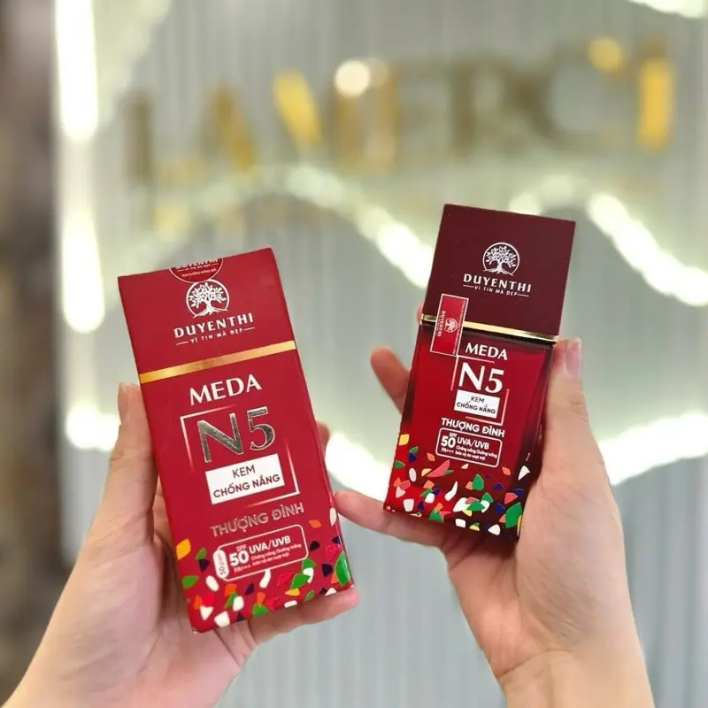 Kem chống nắng Duyên thị N5 50ml chỉ số chống nắng cao, lên tone đẹp (mẫu mới)