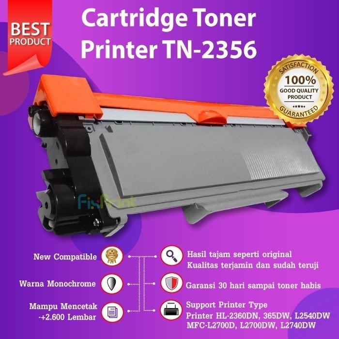 Toner Cartridge TN-2356 TN2356 Printer DCP-L2540DW MFC-L2700D - Shop ...
