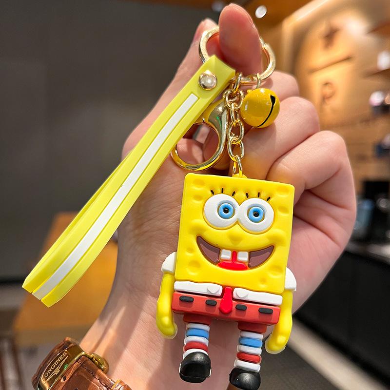SpongeBob SquarePants Toys Keychain Bag Pendant Anime Patrick Star ...