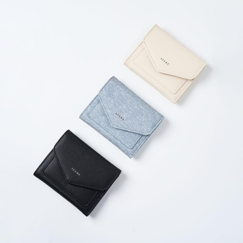 Ví đựng tiền unisex mini SEEME Jira Wallet Hình Chữ Nhật
