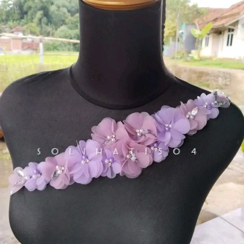 Bunga Rangkai Organza