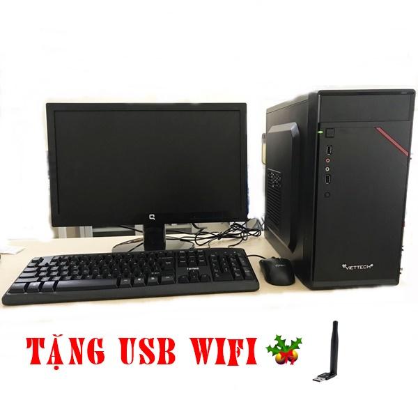 Bộ máy tính văn phòng màn hình 19 inch có wifi