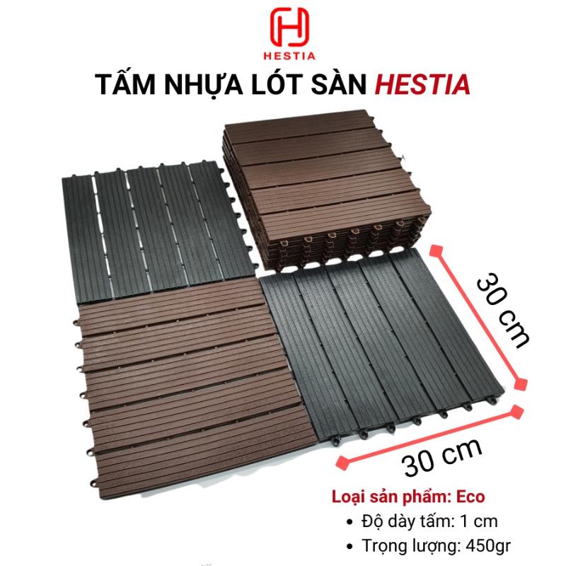 Chất lượng cao Tấm nhựa lót ban công sienna- Chuyên dụng cho trang trí sân vườn, hồ bơi, nhà tắm