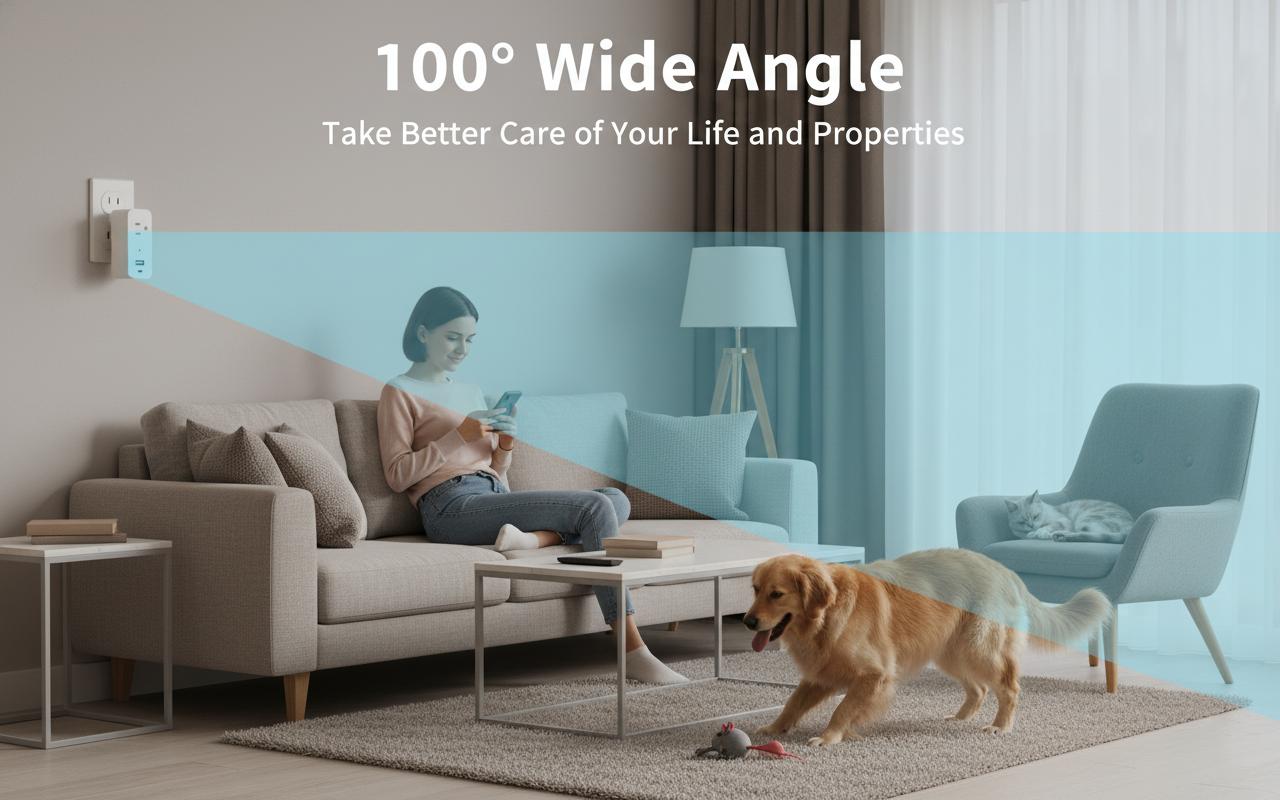 Kamera Multifungsi, Kamera Keamanan WiFi 1080P FHD, Peringatan Deteksi Gerakan, Perangkat Pintar Rumah Tangga, Sumber Daya Listrik Dinding, Pengisian Daya untuk 3 Perangkat (3-Prong, Tipe A, Tipe C) Kamera Multifungsi, Kamera Keamanan WiFi 1080P FHD, Peringatan Deteksi Gerakan, Perangkat Pintar Rumah Tangga, Sumber Daya Listrik Dinding, Pengisian Daya untuk 3 Perangkat (3-Prong, Tipe A, Tipe C)