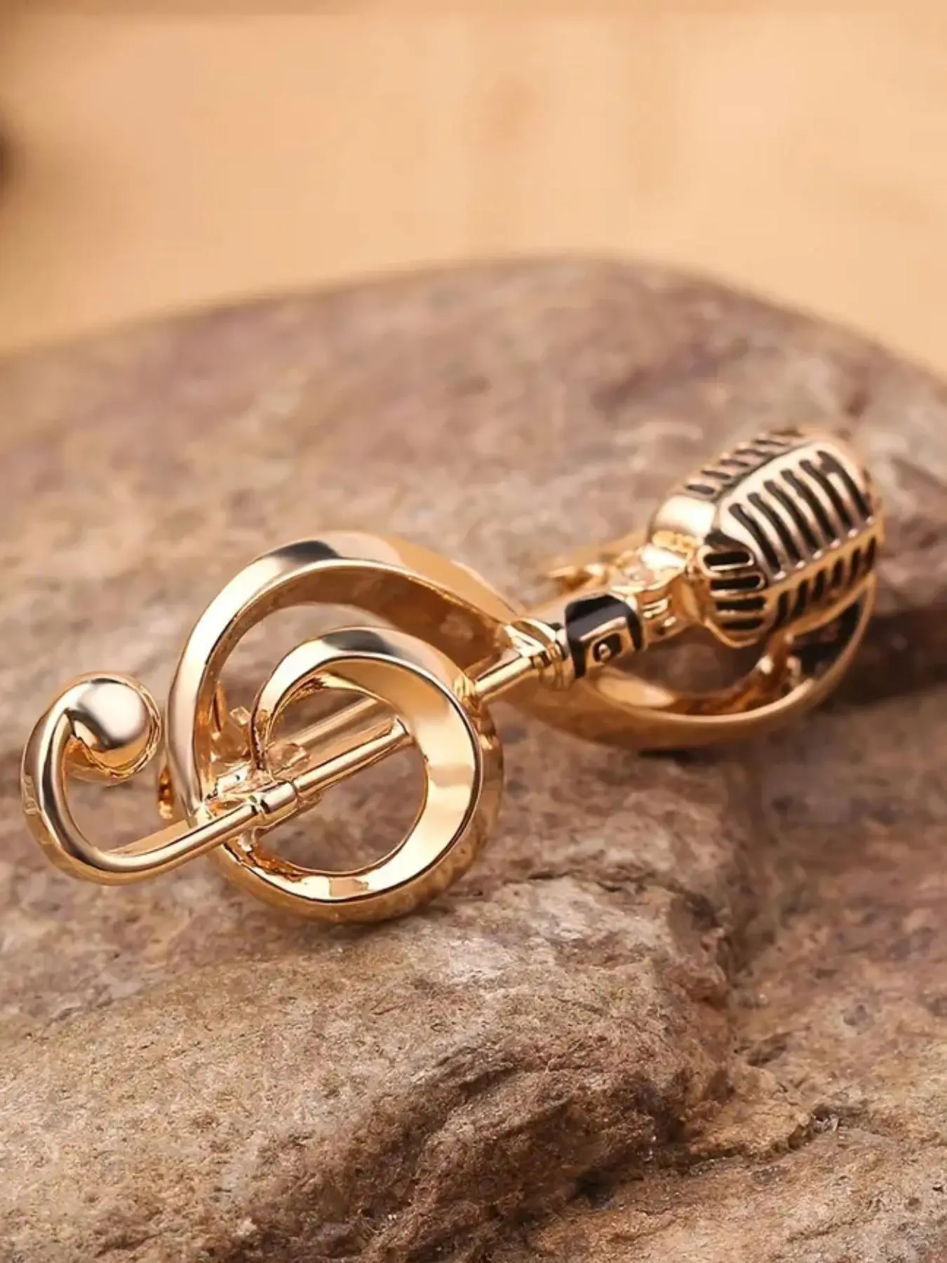 Novelty Music Note Design Brooch, Cute Clothes Brooch, Fashion Accessories for Women & Men, Suitable for Backpacks, Jeans, Scarves, Hats Decoration