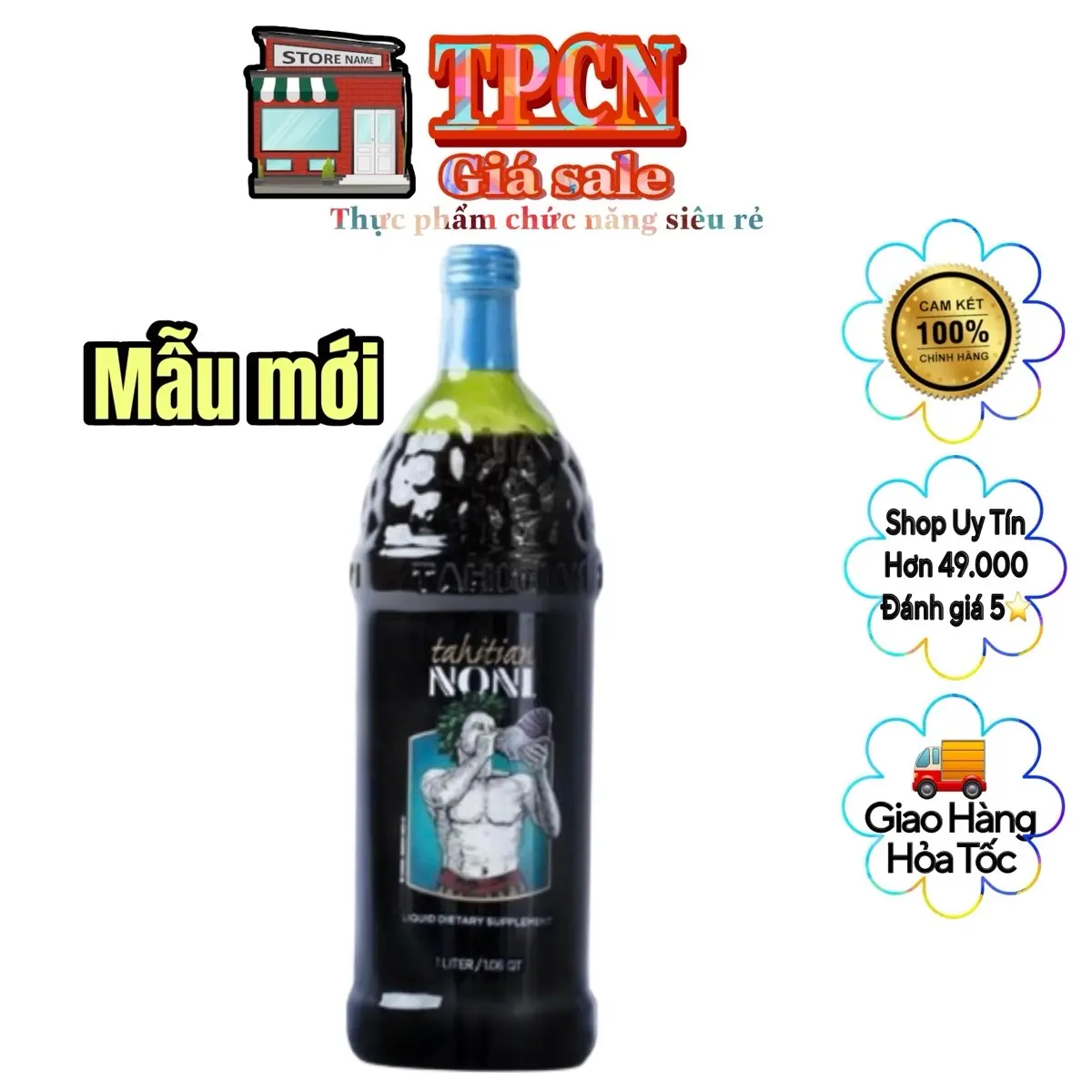 Nước ép Morinda Noni Juice trái nhàu hỗ trợ tăng sức đề kháng chống oxy hóa