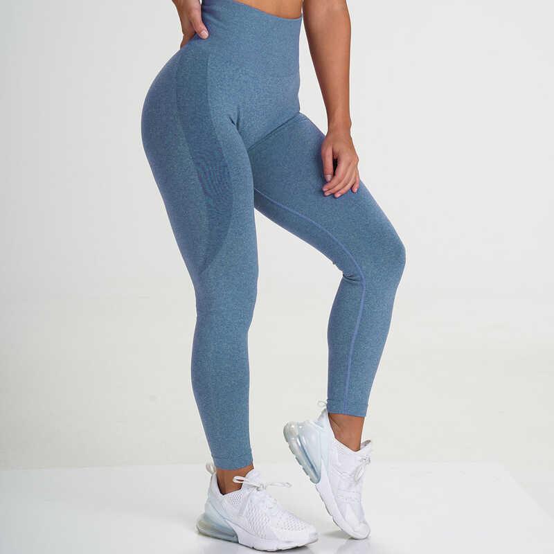 Product Introduction of Seamless Knitted Small Crescent Breathable Quick Drying Fitness High Waist Peach Tight Elastic Hip Lifting Yoga Pants 20