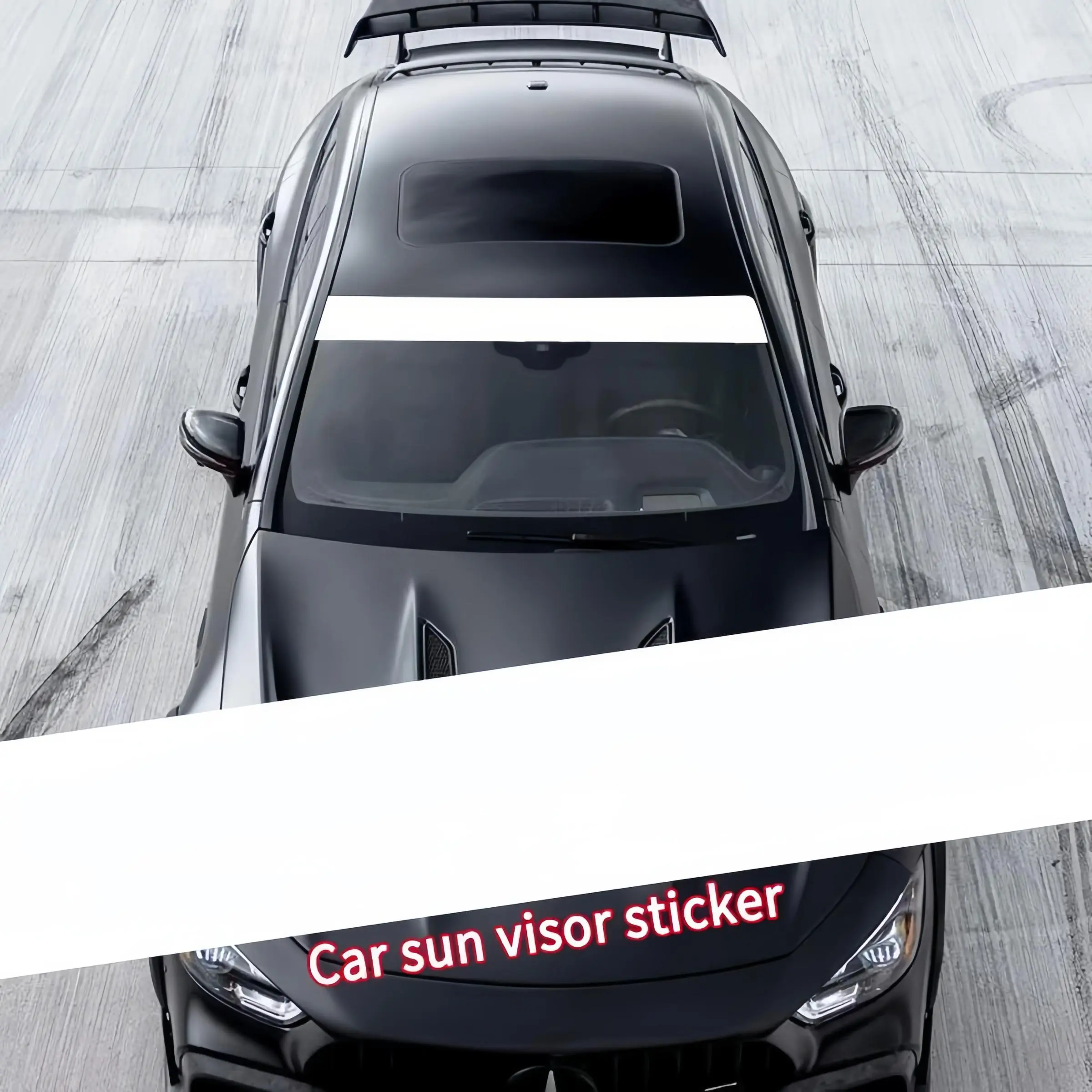 Car Sun Visor Sticker, Car Front Window Sticker, Car Exterior Decoration Accessories for Car, Truck, SUV, Car Decals for Car Body Decoration