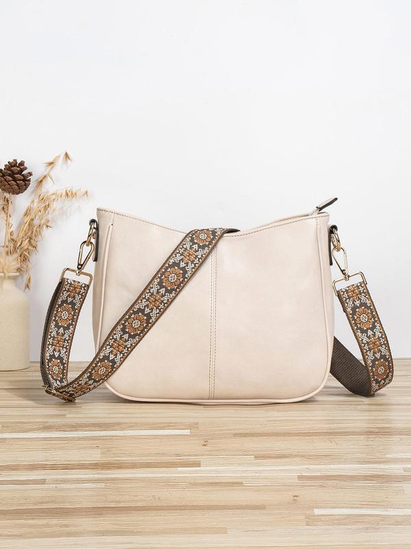 Women's Wallet Sling Shoulder Bag, Fashionable Compact PU Leather Crossbody Bag for Work & Daily Used, Casual Trendy Versatile High-quality Daily Commuting Bag 5
