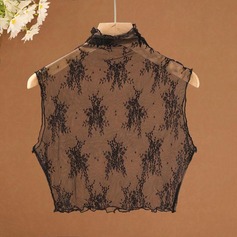 Cổ Áo Giả Phong Cách Hàn Quốc, Xiangmeng, Dành Cho Nữ, Dễ Phối Đồ, Ren Hòa Tan Trong Nước, Thích Hợp Để Đồ Trang Trí Áo Sơ Mi Và Áo Len, Màu Trắng, Thích Hợp Cho Mùa Thu Và Mùa Đông 6