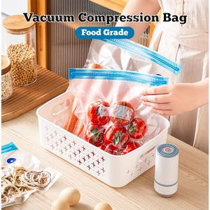 【Local Ready Stock】 Food Vacuum Compression Bag | Keep Fresh | Healthy | Food Grade Storage Bag