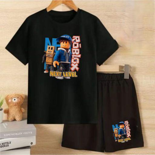 Setelan Anak Motif Roblox NextLevel Kaos Dan Celana Untuk Anak Laki-laki Dan Perempuan Usia 2-12 Tahun Bahan Katun Parsel Bayi Setelan Anak Motif Roblox NextLevel Kaos Dan Celana Untuk Anak Laki-laki Dan Perempuan Usia 2-12 Tahun Bahan Katun Parsel Bayi