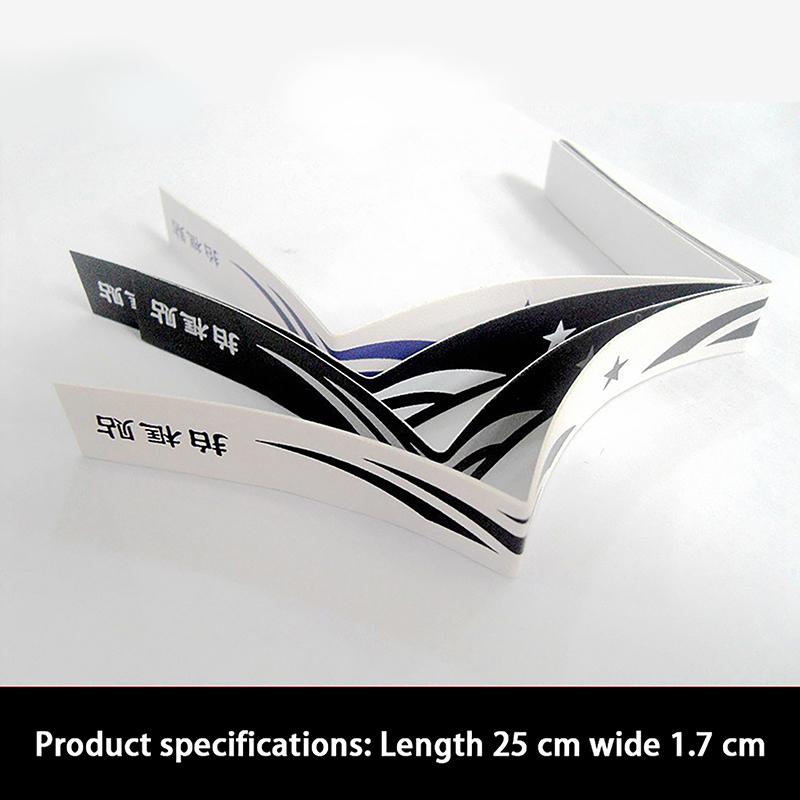 Product Introduction of Badminton Racket Protection Sticker with Full Frame Anti-Collision Strip Racket Head Protection Wire 0