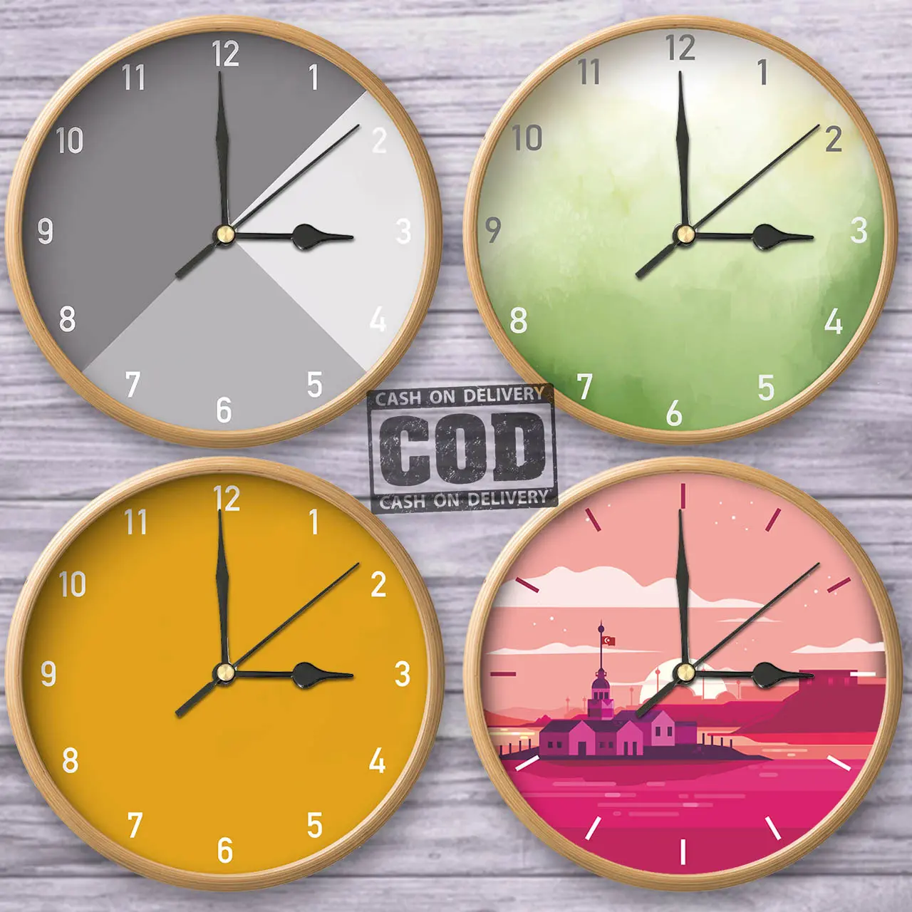[PROMO] Jam Dinding Minimalis Dekorasi Rumah Modern