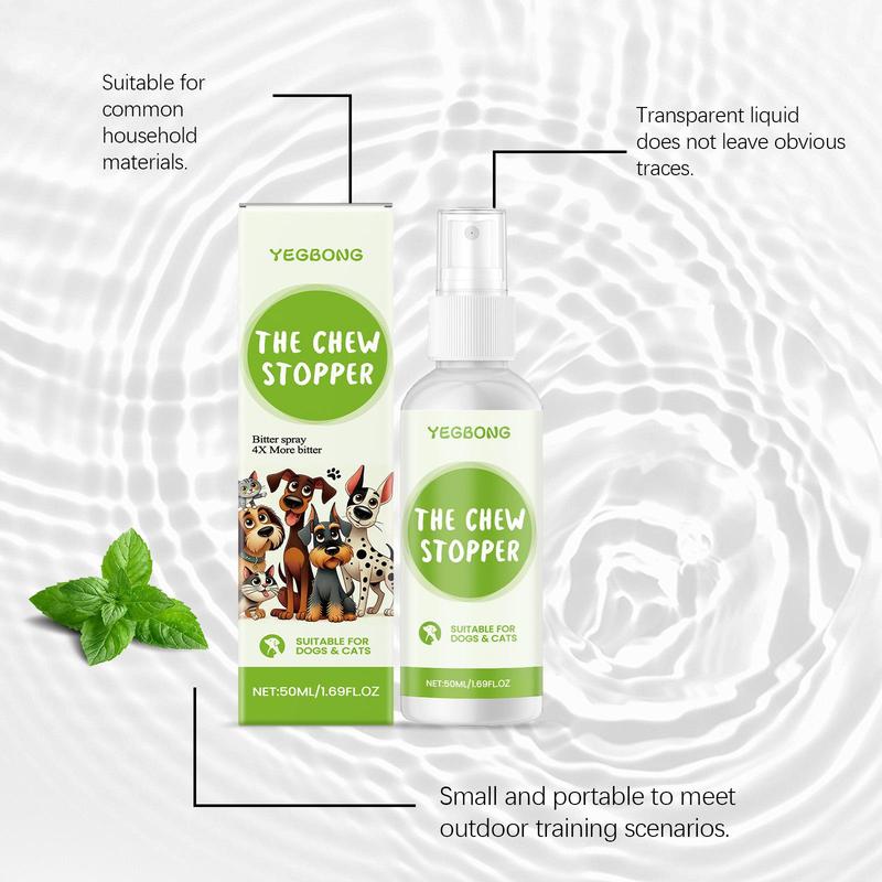 Pet Anti-chew Spray, 1 Count Furniture Protective Cat Dog Anti-bite Aid Training Bitter Spray, Pet Training & Behaviour Aids, Dog & Cat Accessories 3