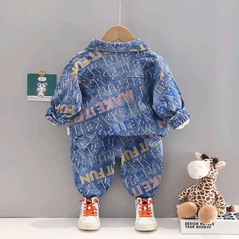 Setelan 3 in 1 anak laki-laki korean style 1-5 tahun Parsel 2