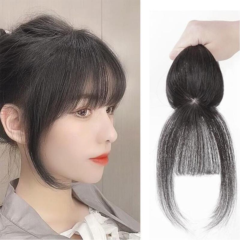 Tóc Giả Mái Bằng Không Đường May 3D Dành Cho Nữ Tóc Giả Mô Phỏng Tóc Che Phủ Toàn Bộ Kẹp Tóc Nối Tóc Giả Thời Trang Hàng Có Sẵn Giao Hàng Địa Phương Năm 2025
