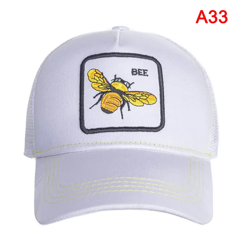 Mũ Lưới, Mũ Bóng Chày Trucker Trang Trại Động Vật, Mũ Bố, Phong Cách Snapback 7