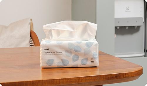 Product Introduction of [Bundle] Olaif Daily Soft Facial Tissue - Tisu Wajah - 6 Packs x 180 Sheets 7
