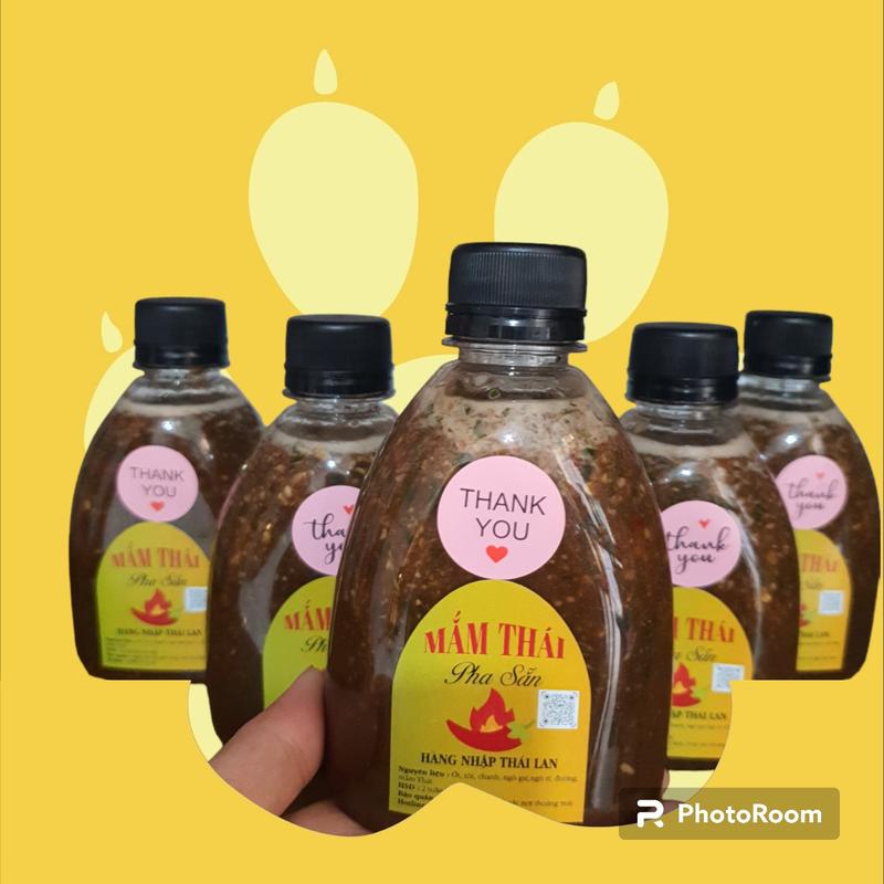 Mắm Thái pha sẵn làm gỏi somtum,ăn bún, chấm bánh tráng, hải sản cực kỳ tiện lợi 280ml Nước Sốt Gia Vị Chua tuongot (1 chai)