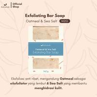 Gambar Bathaholic - Oatmeal & Sea Salt Exfoliating Bar Soap - Sabun Mandi Exfoliasi Natural Soap Mengangkat Sel Kulit Mati dari bathaholic Kota Tangerang 2 Tokopedia