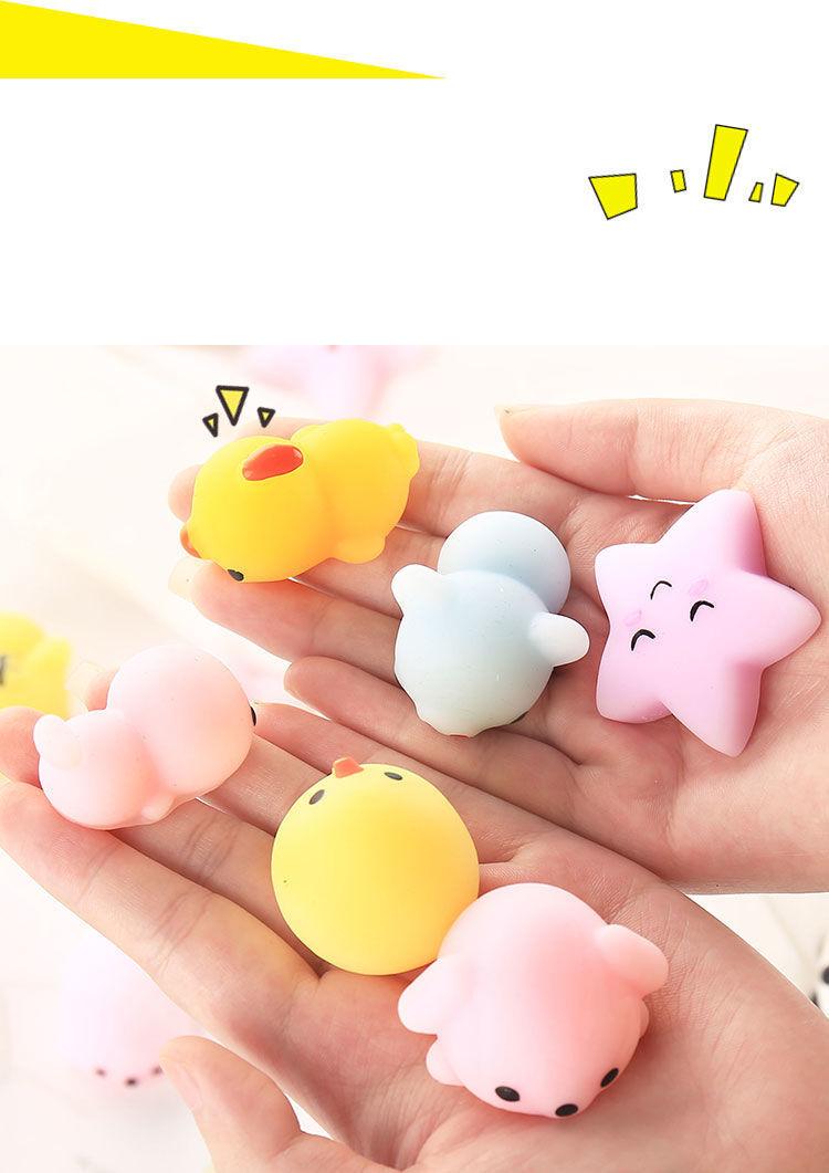 Product Introduction of New Creative Toy Animal Pet Seal Jun Small Tuanzi Blow Off Steam and Relieve Pressure Pinch Music 10