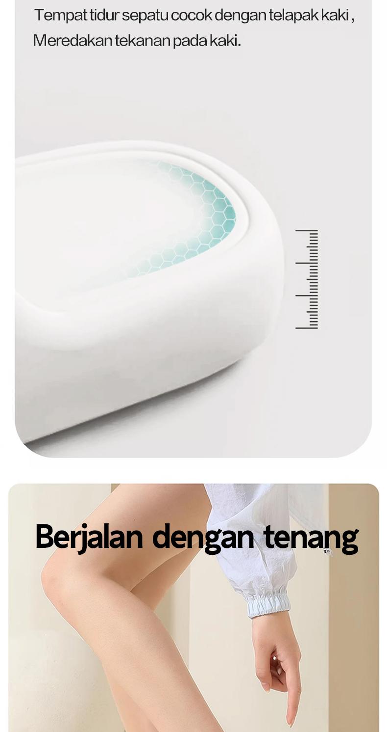 BSJ Sandal Wanita Terbaru 2025 gaya Korea Elegan Sandal Jeli EVA Sandal Datar Sandal Rumah