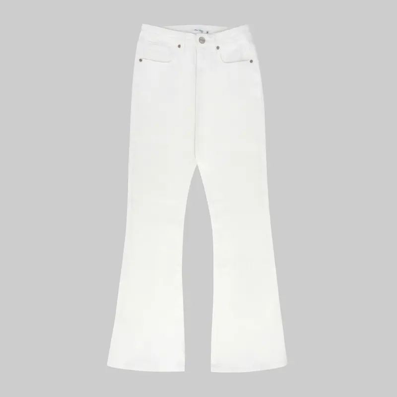 JEAN PANTS - Quần Jean Nữ Ống Loe Hack Dáng SHESLAY -Ôm Eo Hack Hông, Che Khuyết Điểm Siêu Tốt. Jean Co Giản Nhẹ Ôm Body 6